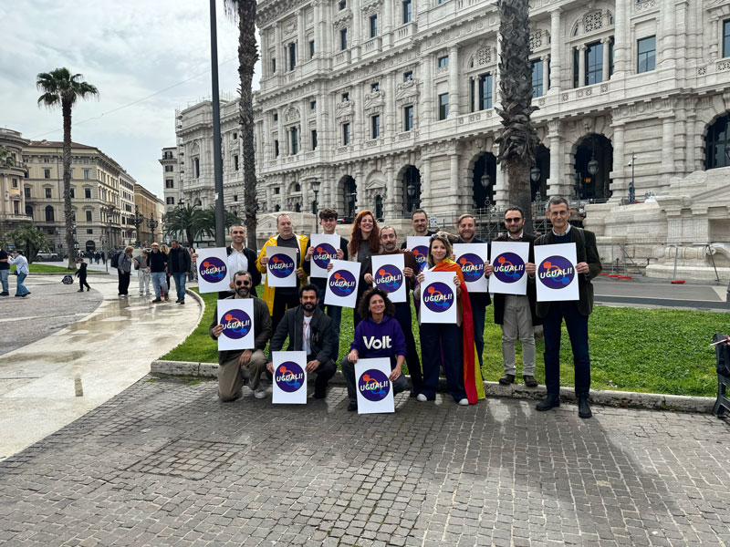 Volt Europe e il referendum sul matrimonio egualitario